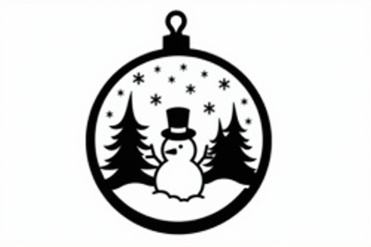 Christmas Ornament Design Bundle, a Graphic by balal (Photo 4 of 15)
