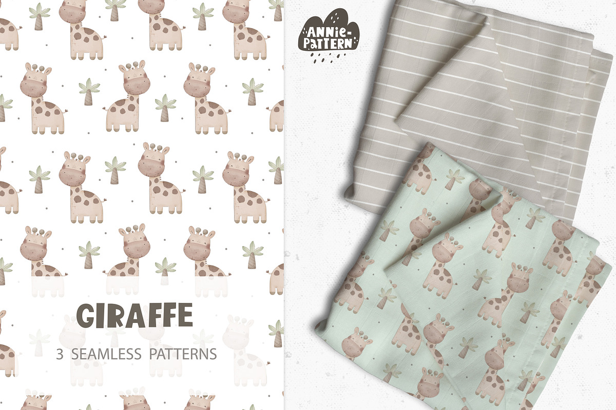 Giraffe, a Pattern Graphic by AnnieArt (Photo 1 of 5)