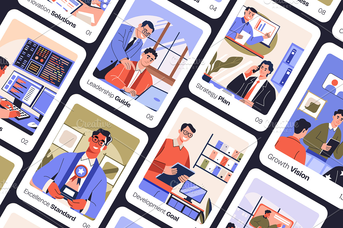 Animated Corporate Vector, a Solid Icon by Vectors Market (Photo 4 of 4)