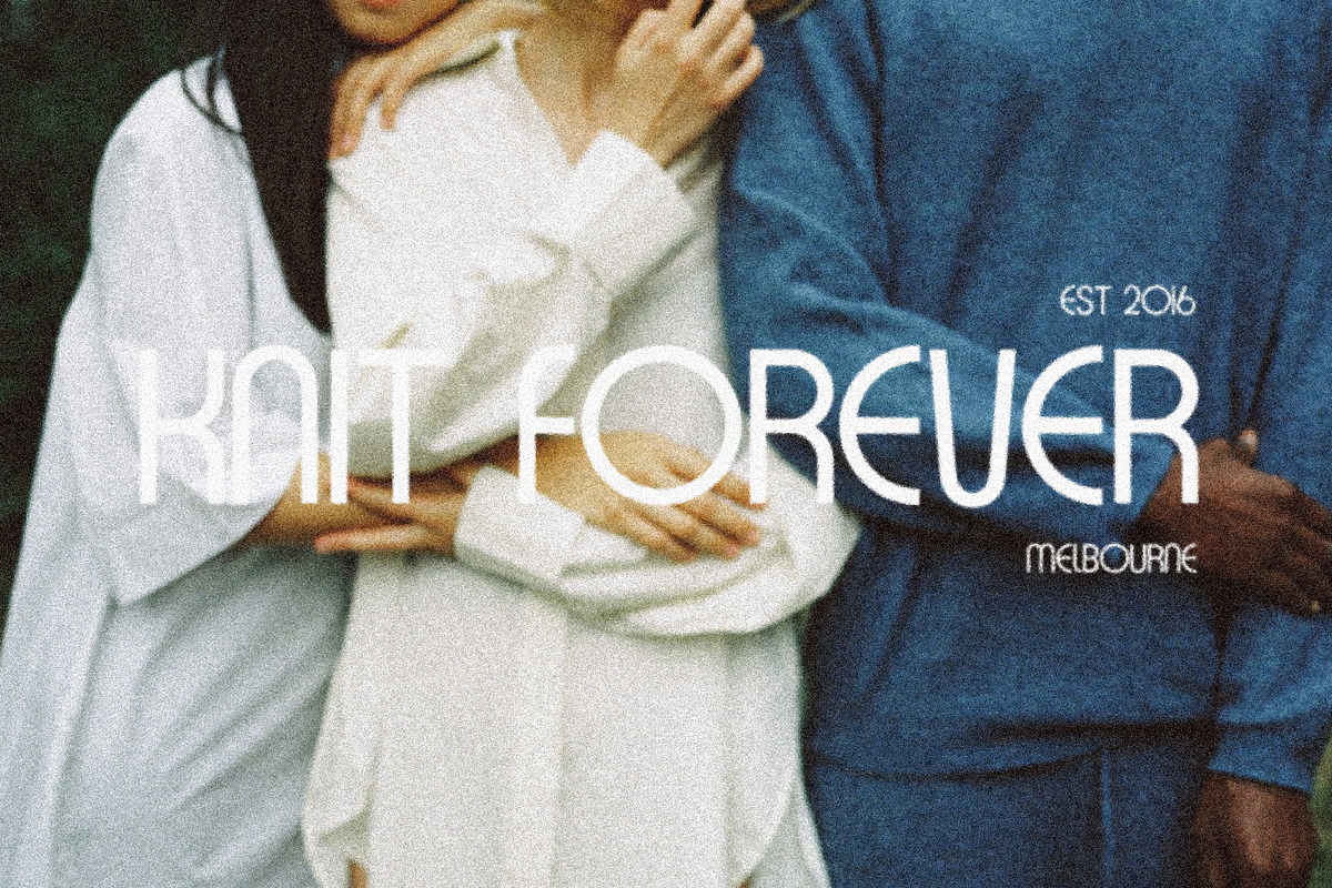 Milk Made - A Retro Font, a Sans Serif Font by Loryn Ipsum (Photo 3 of 13)