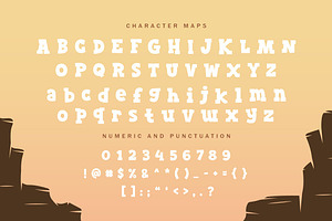 Sheriff Bounce - Kids Western Font