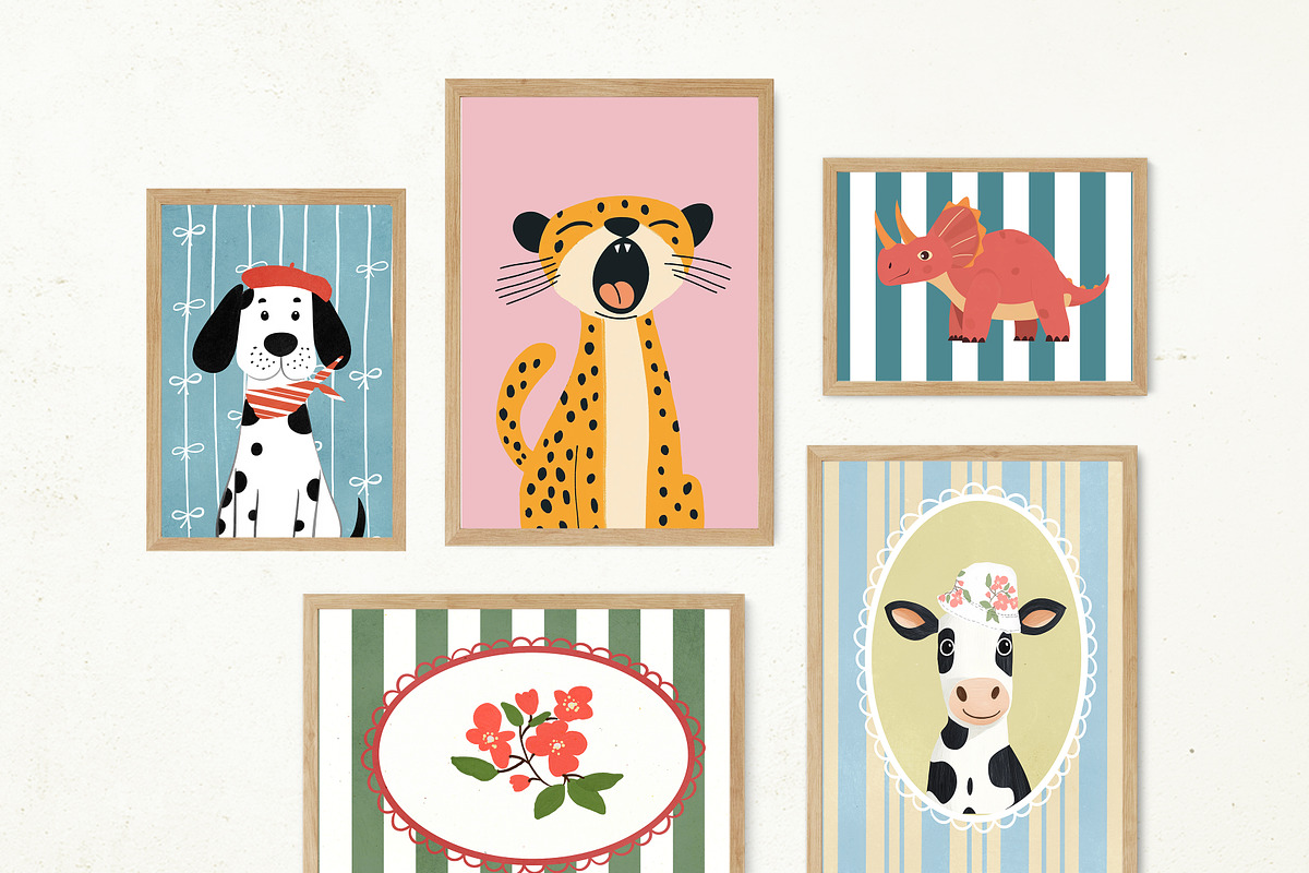 Nursery Print Bundle, a Background Graphic by Artemsky (Photo 17 of 24)