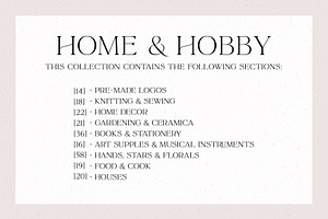 Home & Hobby Line Logo Kit