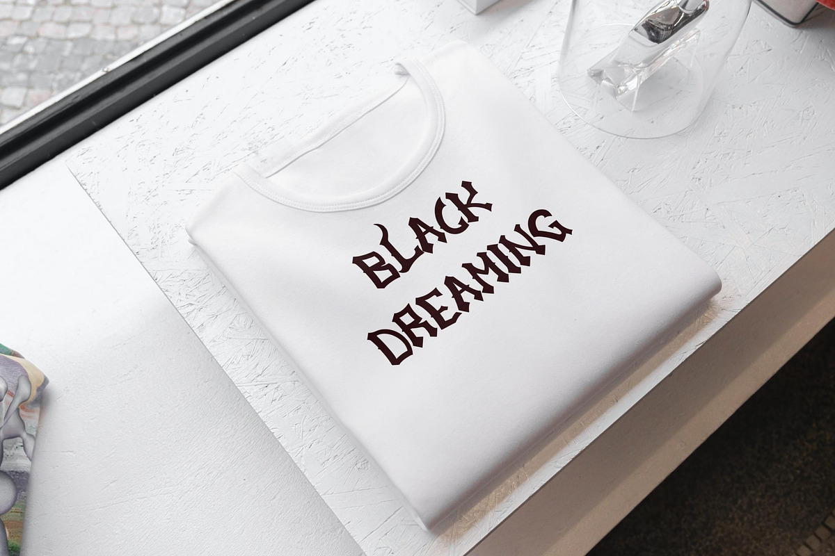 Quality Letter, a Blackletter Font by HATFSTUDIO (Photo 3 of 8)