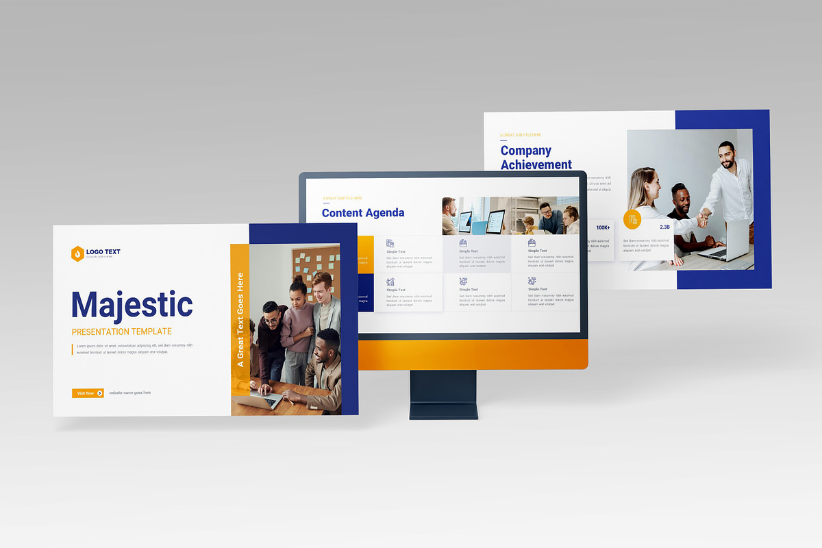Majestic PowerPoint Presentation, a Presentation Template by zahidhossainalif (Photo 2 of 9)