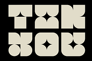 Mtry - Geometric Experimental, a Sans Serif Font by Marvadesign (Thumbnail 10 of 10)