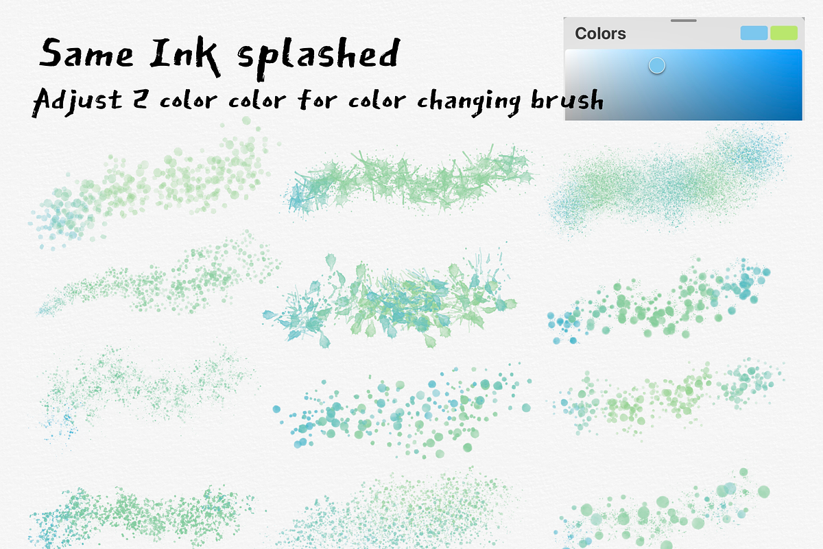 Procreate Japanese ink brush&stamps, a Brush Add-On by ProcreateiBox (Photo 9 of 11)