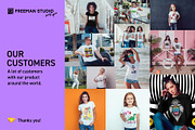 Leggings and Tank-Top Mockup, a Bottom Mockup by Freeman Studio (Thumbnail 11 of 16)
