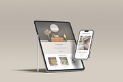 iPad & iPhone Mockup - Scene Creator, an iPad Mockup by graphicpages (Thumbnail 9 of 15)