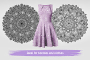 Big hand drawn Mandala set, a Decorative Illustration by natsa (Thumbnail 11 of 14)