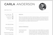 Resume Template / CV, a Resume Template by Peunayah (Thumbnail 5 of 8)