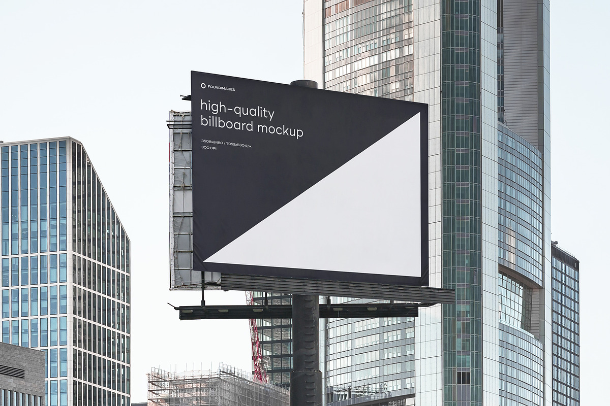 Billboard Mockup Template Bundle, a Print Template by FoundImages (Photo 17 of 36)