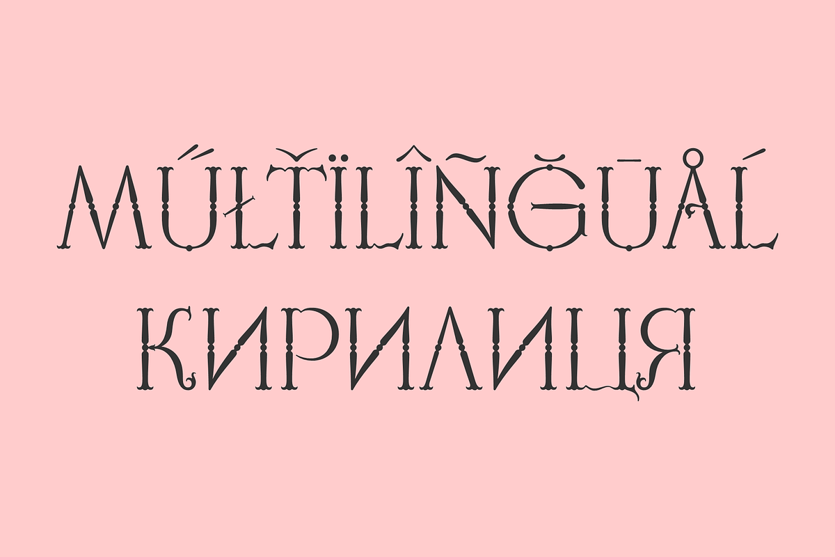 Francesca, a Font by 2DTypo (Photo 2 of 3)