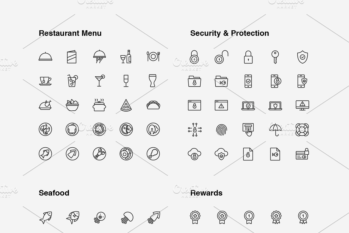 Ultimate Line Icons Pack, an Outline Icon by Graphic Pear (Photo 15 of 22)