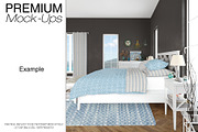 Bedding Mockups Coastal Style, a Product Mockup by mock-ups (Thumbnail 8 of 18)