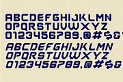 Revered Through - Sport Font, a Sans Serif Font by 177Studio (Thumbnail 8 of 8)