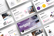 Marketing Plan Presentation Template, a Presentation Template by MightyDesign (Thumbnail 1 of 8)