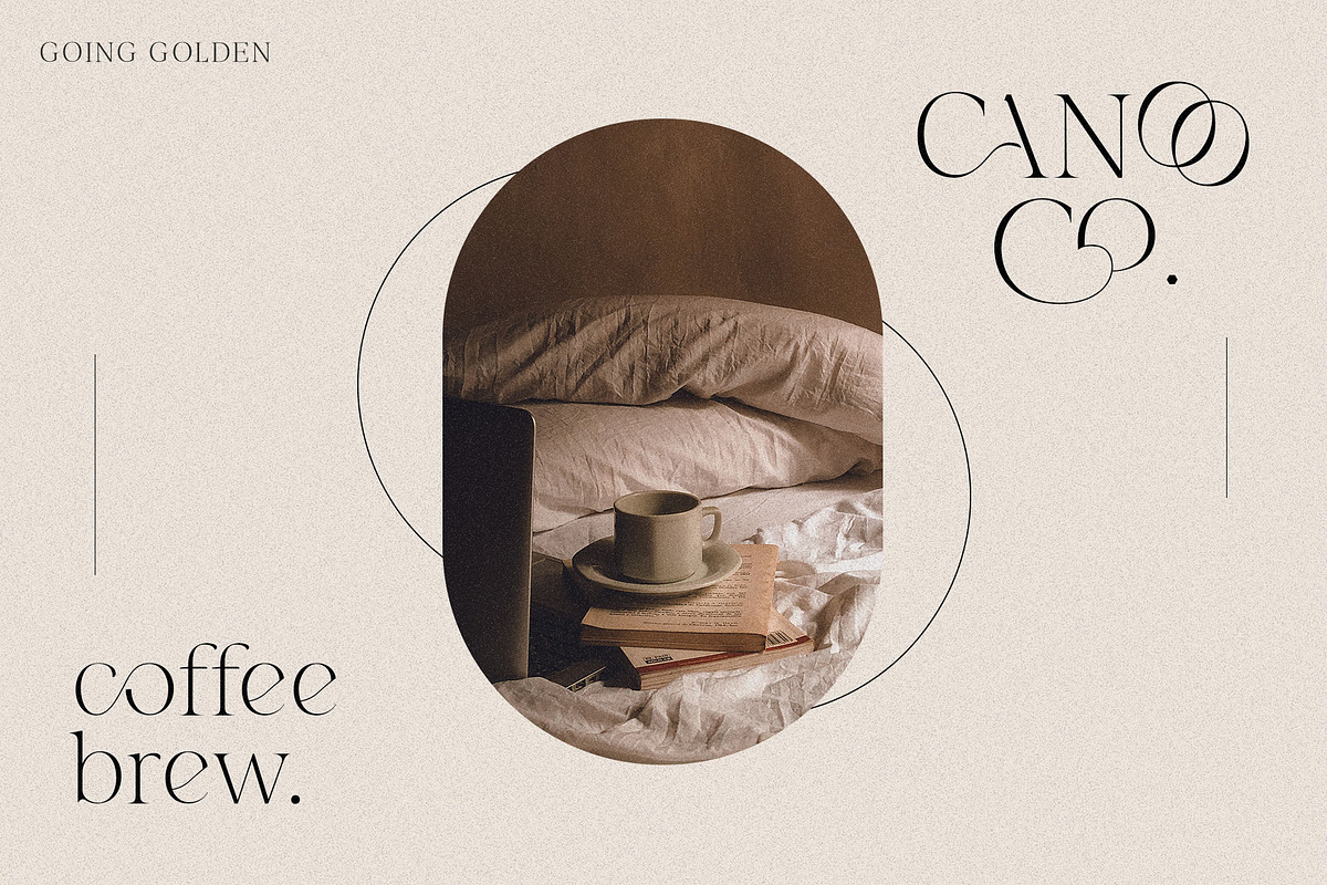 Going Golden Font Family, a Serif Font by Creativeqube Design (Photo 3 of 17)
