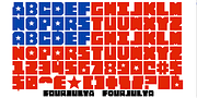 Four July, a Font by Ingrimayne Type (Thumbnail 2 of 5)