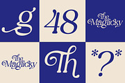 Glory - Hand Draw Italic Serif, a Serif Font by Luna Shop (Thumbnail 7 of 8)