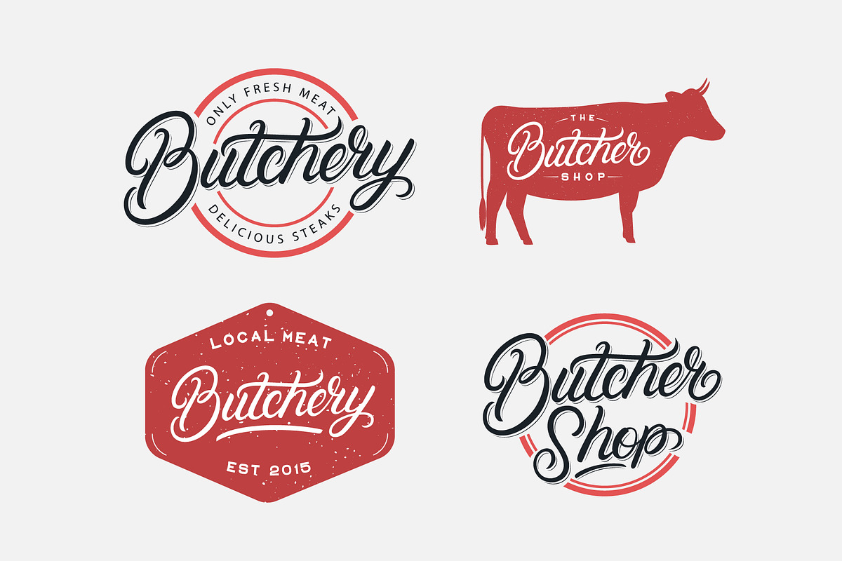 184 Lettering Logo Bundle, a Branding & Logo Template by Letters-Shmetters (Photo 22 of 22)