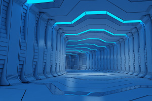 Futuristic Tunnel 10