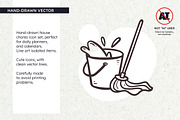 Daily Chores Icon Set, an Outline Icon by insemar (Thumbnail 2 of 5)