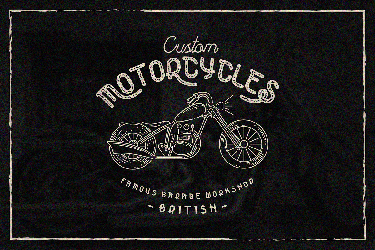 NOUTY VINTAGE FONT preview 4