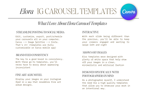 Elora IG Carousel Templates