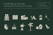 Camping & Hiking instagram covers, an Icon by the cabin supply co (Thumbnail 4 of 4)