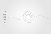 electric plug shape, a Background Graphic by lawoel (Thumbnail 2 of 3)
