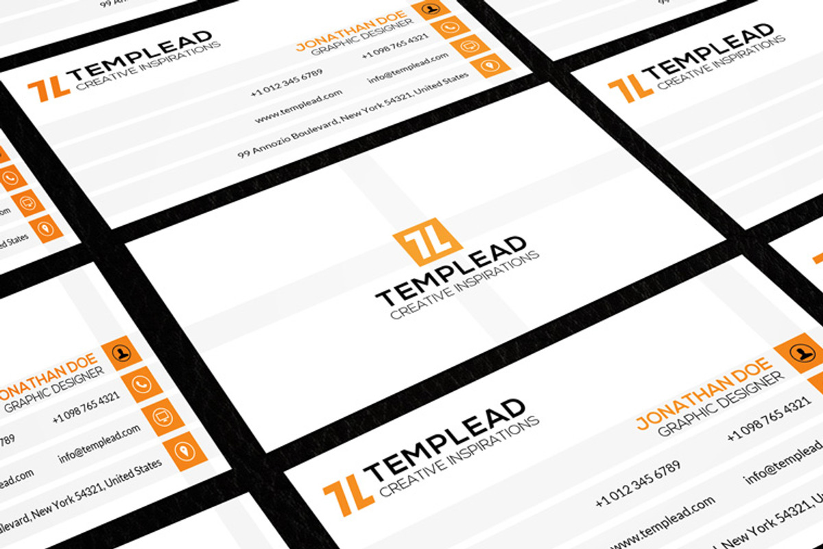 Corporate Business Card CM146, a Business Card Template by annozio (Photo 4 of 4)
