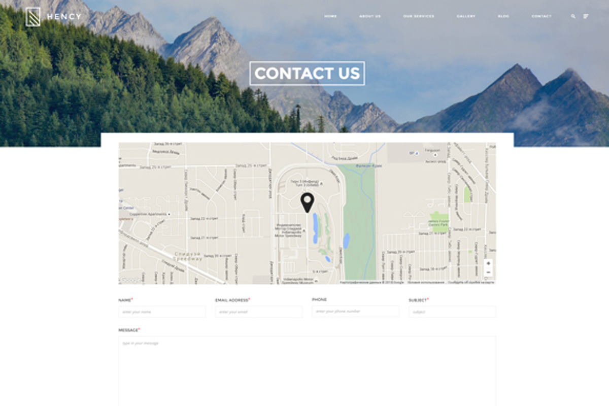 Hency - Portfolio HTML Template, a Websites & App Template by FlyTemplates.com (Photo 3 of 8)