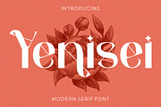 Yenisei - Modern Serif Font, a Sans Serif Font by PutraCetol Studio (Thumbnail 1 of 11)