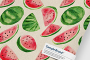 WATERMELON Seamless Pattern, a Pattern Graphic by AYAKA Studio Co. (Thumbnail 8 of 10)