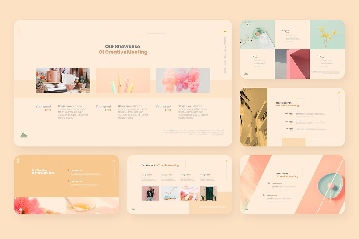 Minimalist Clean Powerpoint, a Presentation Template by NecrolitSlide (Photo 5 of 12)