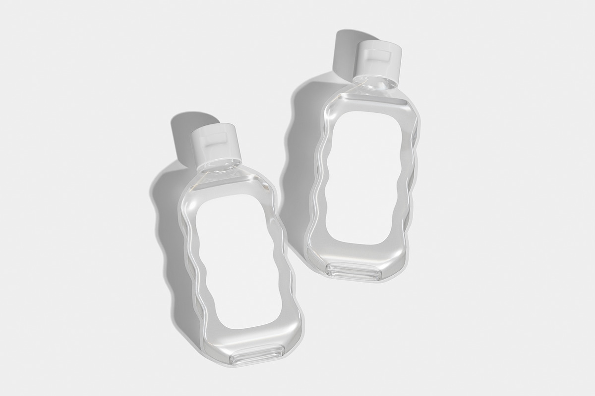 Baby Oil Bottle Mockup, a Packaging Mockup by Unerispace (Photo 3 of 5)