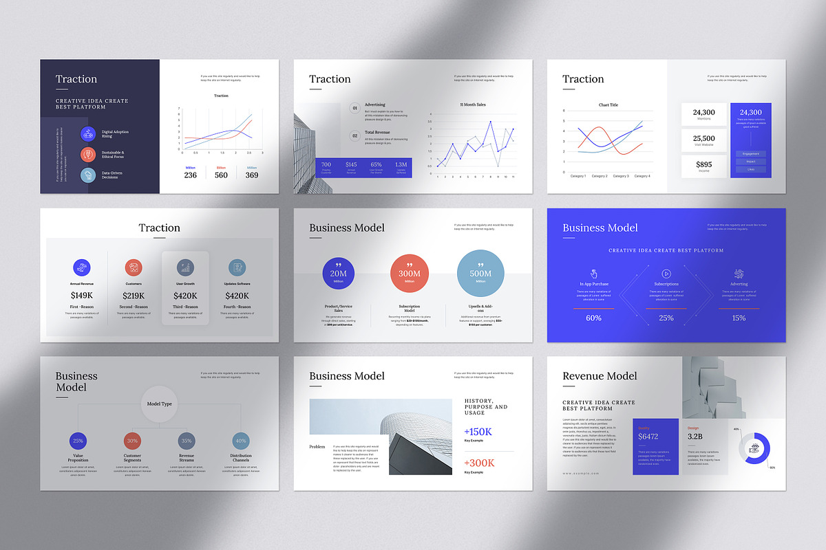 Business Pitch Deck Presentation, a Presentation Template by GoldenPixelStudio (Photo 17 of 29)