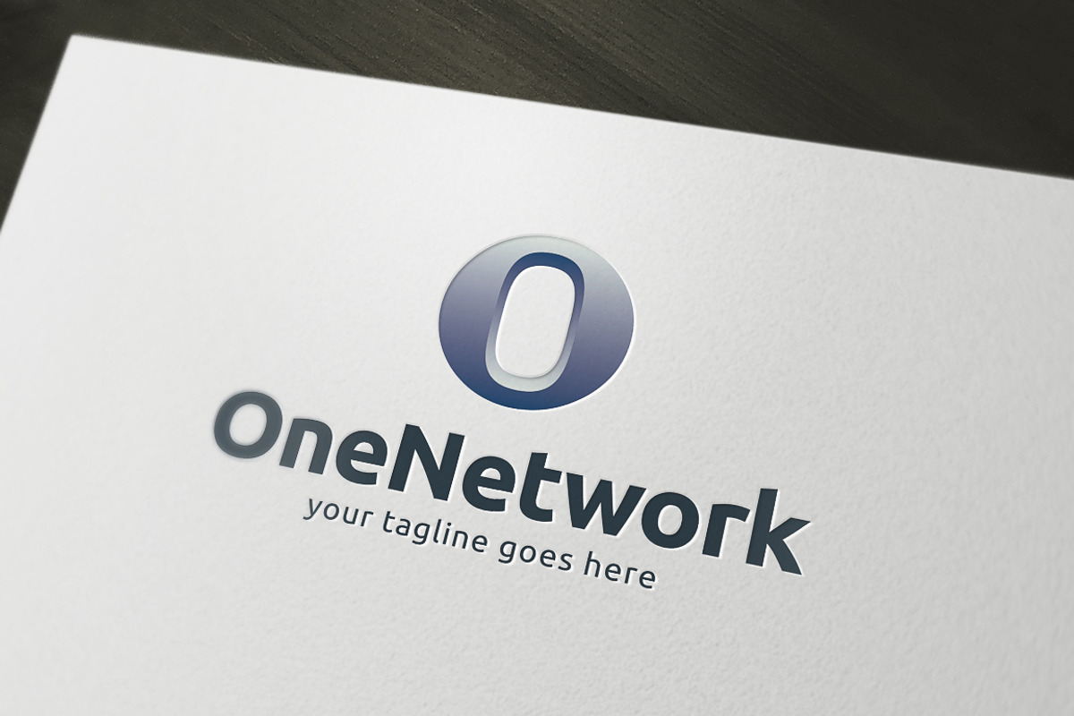 One Network Logo Template, a Branding & Logo Template by PixaSquare
