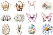 Whimsy Easter, Spring Illustrations, an Illustration by DreamCafeArt (Thumbnail 5 of 8)