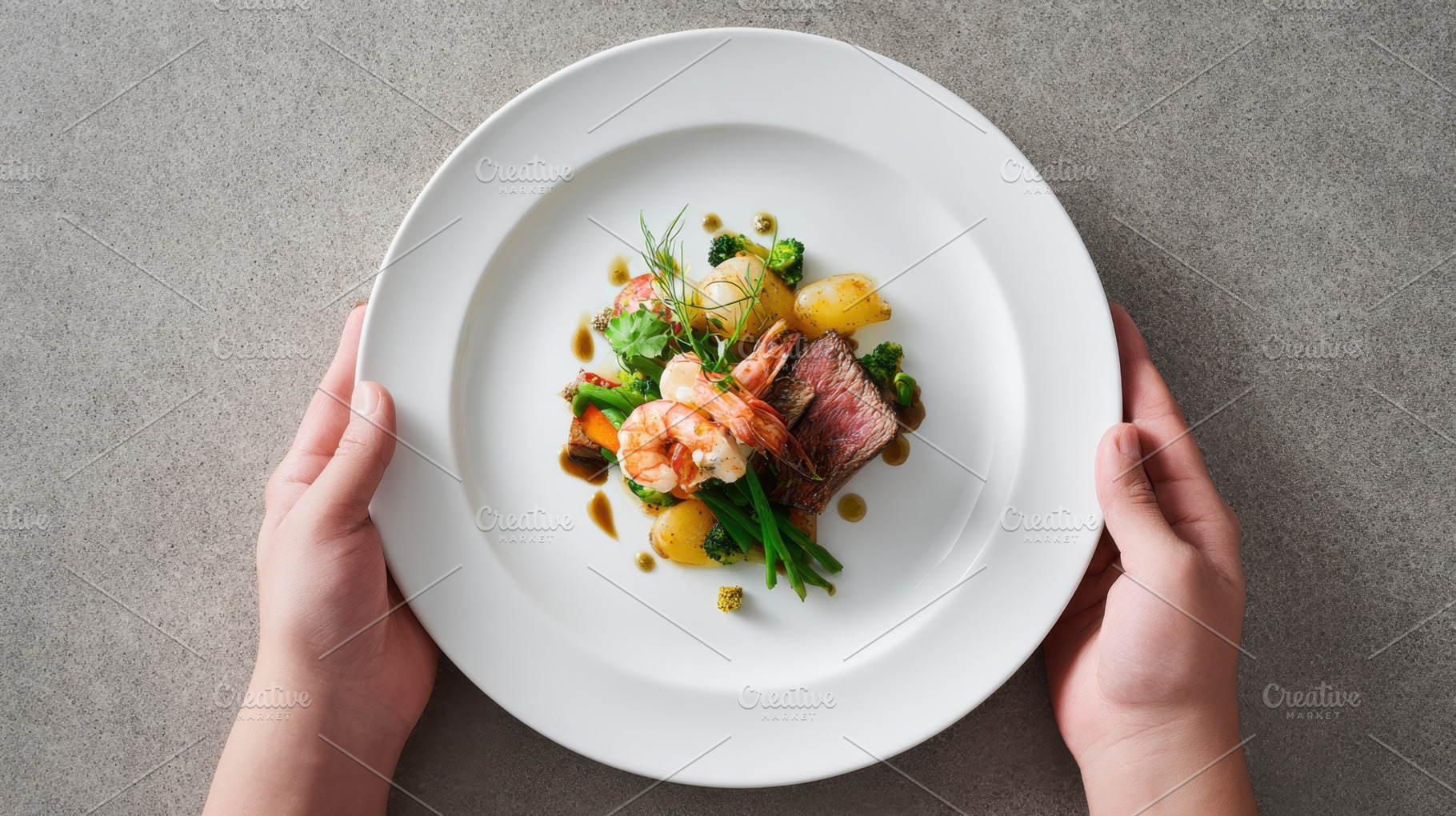Enjoying gourmet meal in fine dining, a Photo by Beautiful things