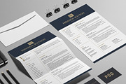 Resume Template | CV Template, a Resume Template by Klamp Studio (Thumbnail 9 of 12)