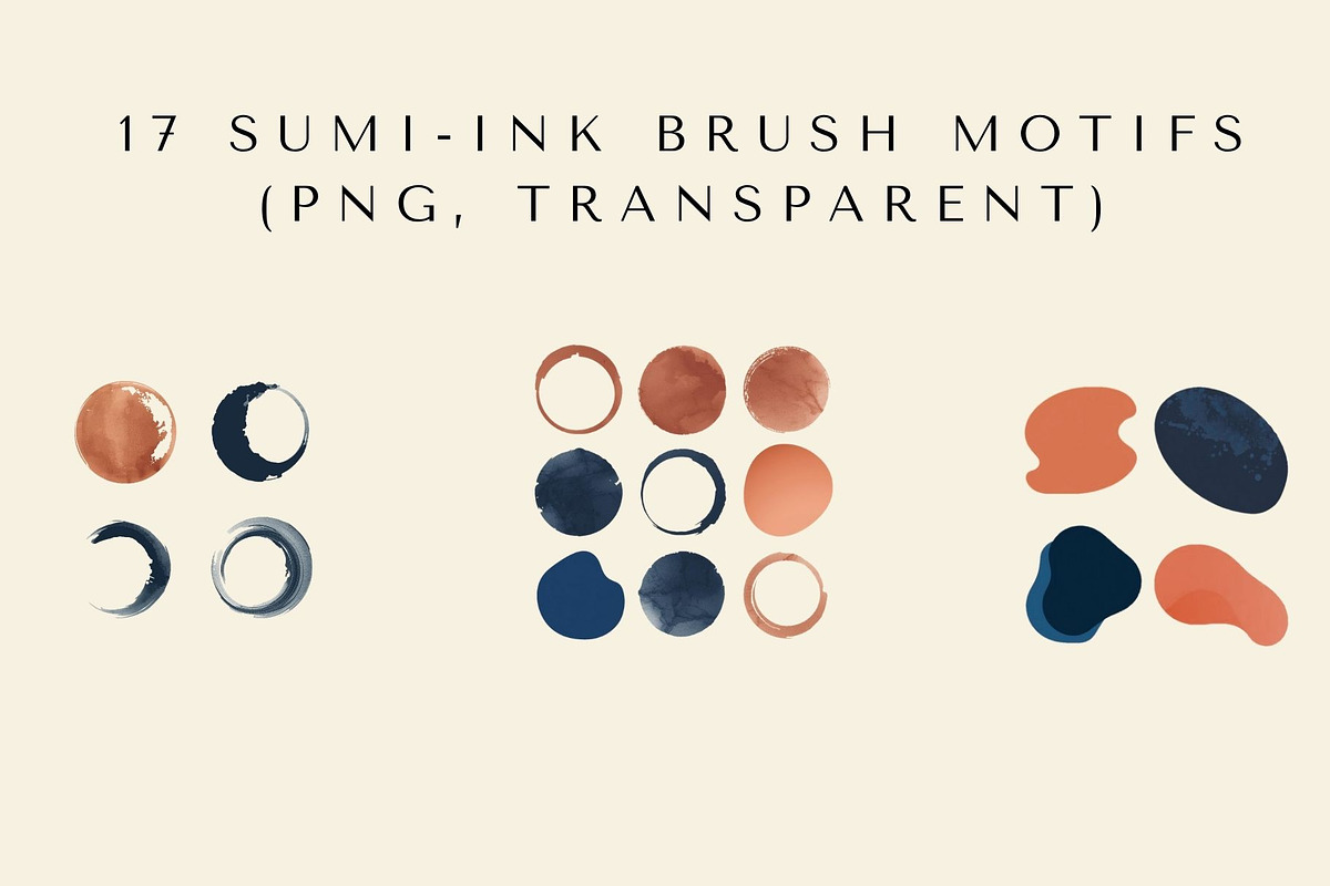 Ukiyo-e Earth-Tone Branding Kit preview 4