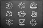 Anniversary logo kit, a Branding & Logo Template by Alfazet Chronicles (Thumbnail 13 of 13)