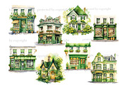 St.Patricks Day Irish Pub PNG, an Object Illustration by GlamArtZhanna (Thumbnail 3 of 6)