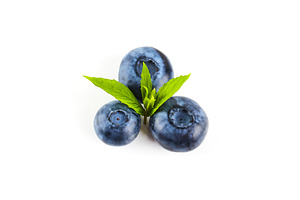 Blue berry close up