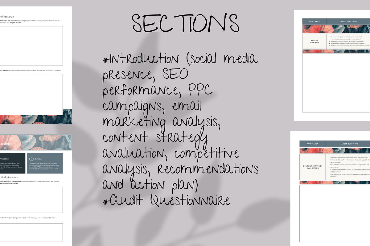 DIGITAL MARKETING AUDIT REPORT, a Marketing Template by Daring Digies (Photo 3 of 5)