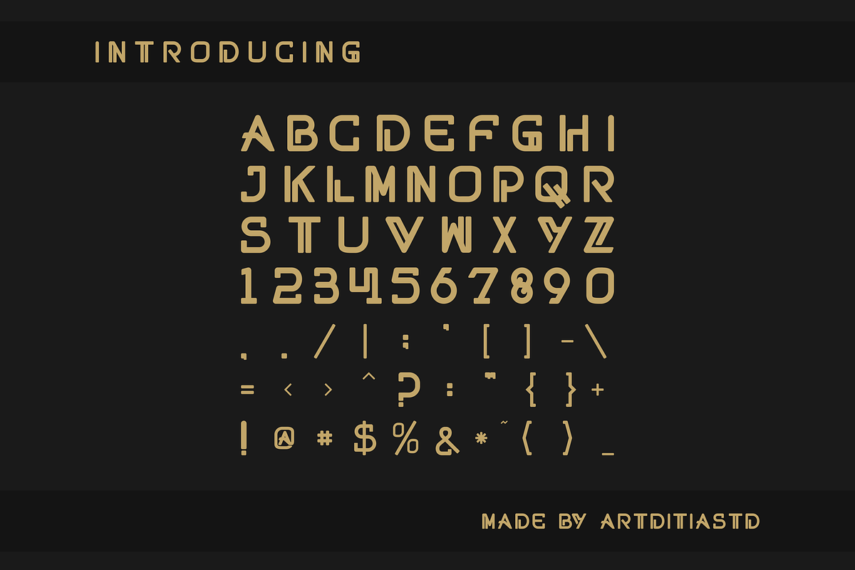 Miteya font, a Sans Serif Font by artditiastd (Photo 2 of 3)