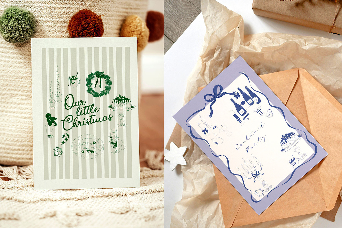 Little Christmas. Holiday Wall Art, a Seasonal Illustration by Mio Buono (Photo 11 of 13)
