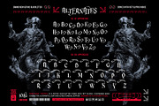 Fang Malic Typeface, a Blackletter Font by alit design (Thumbnail 11 of 20)